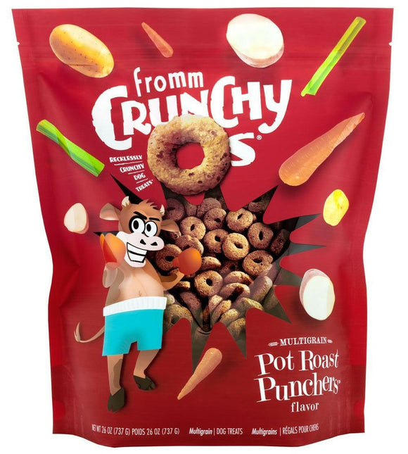 Fromm Crunchy O’s Dog Pot Roast Punchers Flavor Treats - 26 oz - Dog Treats 2