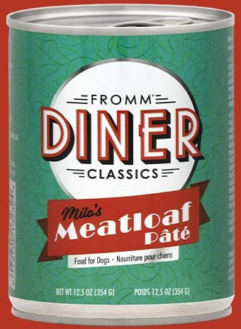 Fromm Diner Classics Milo’s Meatloaf Pate Dog 12.5 oz (Case of 12) - Wet Dog Food 1