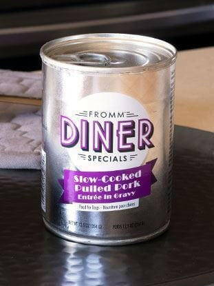 Fromm Diner Specials Slow-Cooked Pulled Pork Entree in Gravy Dog 12.5 oz (12 pack) - Dog Food 1