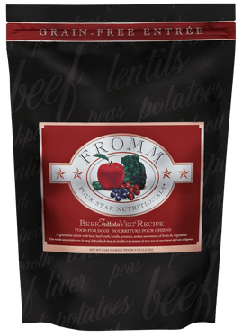 Fromm Four Star Grain Free Beef Frittata Veg Dry Dog Food - 12 lb - Dry Dog Food 2