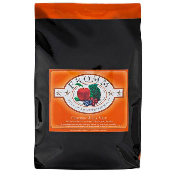 Fromm Four Star Grain Free Chicken A La Veg Dry Dog Food - 4 lb - Dry Dog Food 3