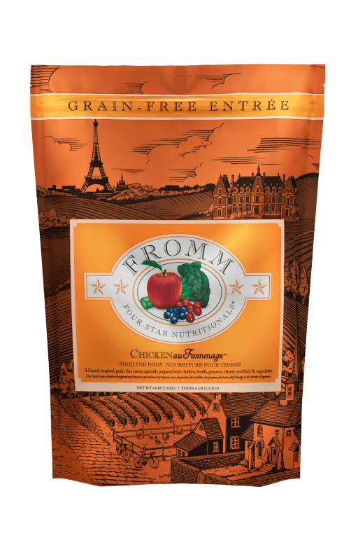 Fromm Four Star Grain Free Chicken au Frommage Dry Dog Food - 4 lb - Dog Food 3