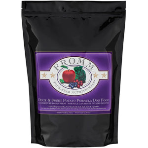 Fromm Four Star Grain Free Duck A La Veg Dry Dog Food - 4 lb - Dog Food 1