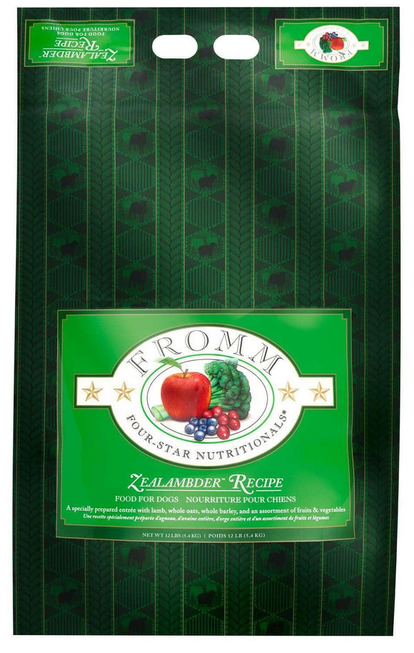 Fromm Four Star Zealambder Recipe Dog Food - 12 lb - Dog Food 3