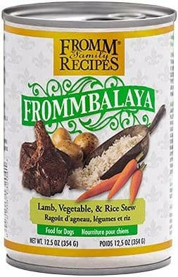 Fromm Frommbalaya Lamb Vegetable Rice Stew Dog Food 12.5 oz (Case of 12) - Wet Dog Food 1