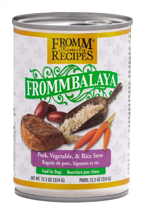 Fromm Frommbalaya Pork Vegetable Rice Stew 12.5 oz (Case of 12) - Dog Food 1