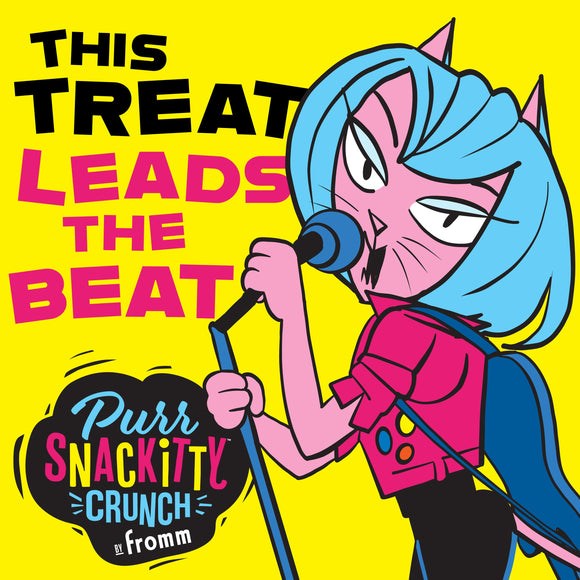 FROMM PurrSnackitty Crunch Screamin’ Salmon Flavor Cat Treats 3-oz - Cat Treats 8