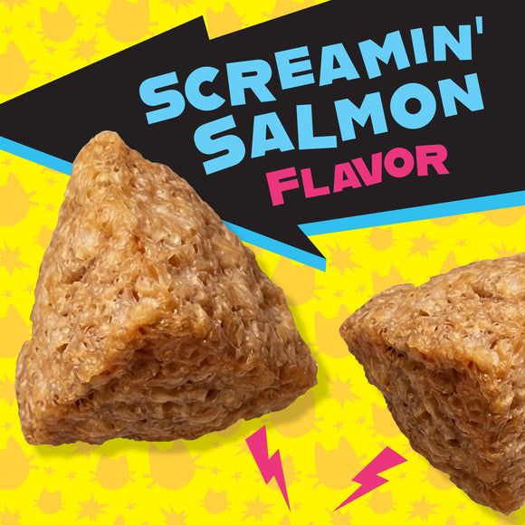 FROMM PurrSnackitty Crunch Screamin’ Salmon Flavor Cat Treats 3-oz - Cat Treats 2
