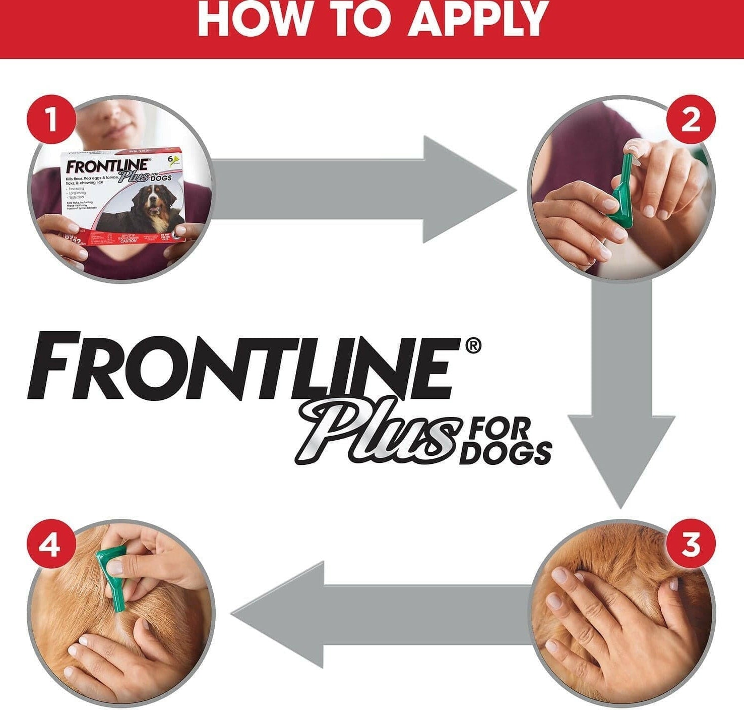 frontline xl herbicide Frontline Plus for Dogs 89-132 lbs, 6 Month