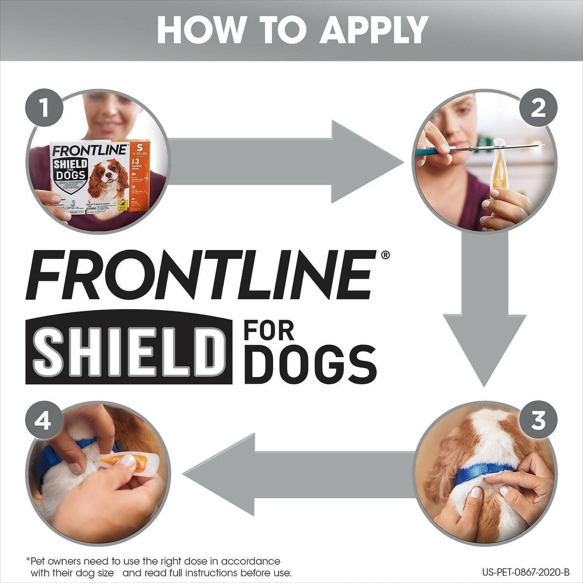 Frontline Flea & Tick Shield for Extra Small Dogs | Hardypaw