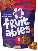 Fruitables Crispy Bacon & Apple Crunchy Dog Treats - 12 oz bag - Dog Treats 3
