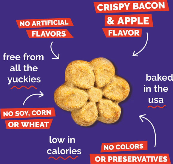 Fruitables Crispy Bacon & Apple Crunchy Dog Treats - Dog Treats 8