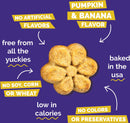 Fruitables Dog Treats Pumpkin & Banana Flavor (7 oz) - Dog Biscuits & Crunchy Treats 6