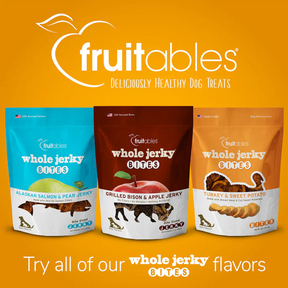 Fruitables Grilled Bison & Apple Whole Jerky Bites