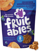 Fruitables Pumpkin & Blueberry Flavor Crunchy Dog Treats - Soft & Chewy Dog Treats 1