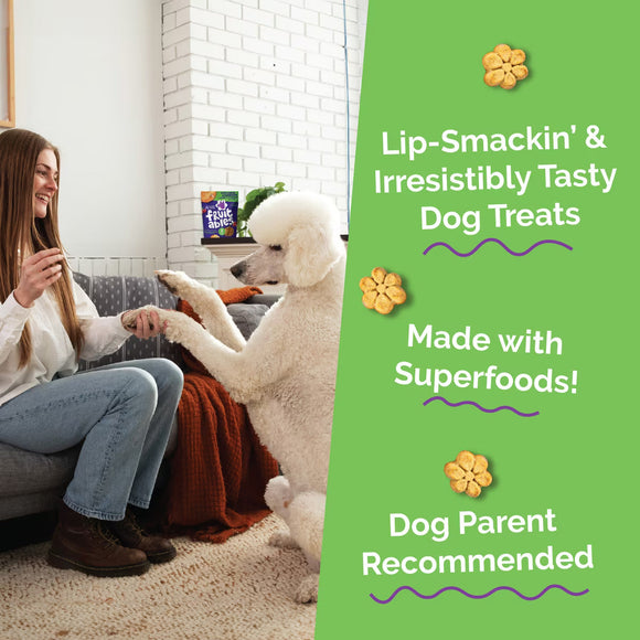 Fruitables Pumpkin & Cranberry Crunchy Dog Treats (7 oz) - Dog Treats 5