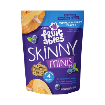 Fruitables Skinny Minis Pumpkin & Berry Flavor Dog Treats