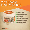 Fullbucket Canine Daily Dog Kennel Size (435g 150 servings) - Dog Digestive & Probiotics Supplements 7