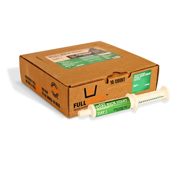Fullbucket Foal Kick Start Paste (12 tubes) - Horse Vitamins & Supplements 1