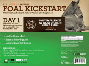 Fullbucket Foal Kick Start Paste (single tube) - Horse Vitamins & Supplements 2