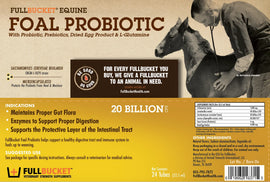 Fullbucket Foal Probiotic Paste (single tube) - Horse Vitamins & Supplements 2