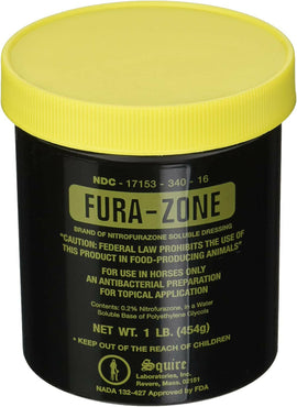 Fura-Zone Nitrofurazone Ointment (1 lb) - Horse Health & Wellness 1