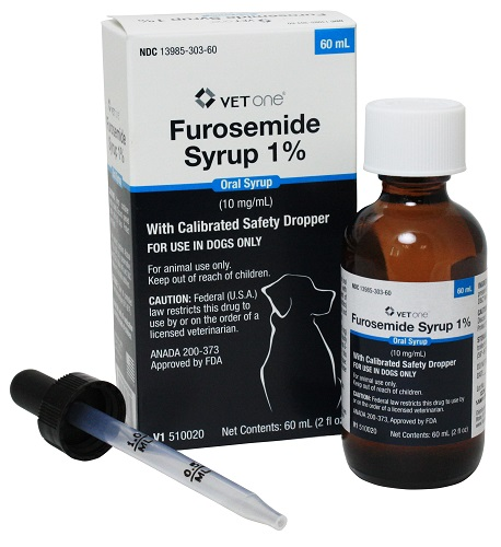 Furosemide (Generic) Syrup 10 mg/mL (60 ml) - Pet Medicine 1
