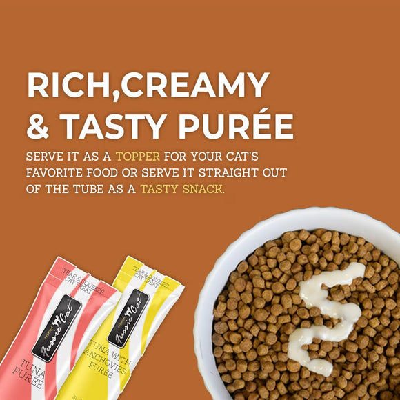 Fussie Cat 10 Flavors Variety Lickable Cat Treats 0.5-oz tube 50 count - Cat Treats 8