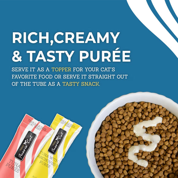 Fussie Cat 10 Flavors Variety Lickable Cat Treats 0.5-oz tube 50 count - Cat Treats 4
