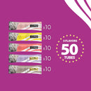 Fussie Cat 5 Flavors Variety Lickable Cat Treats 0.5-oz tube 50 count - Cat Treats 13