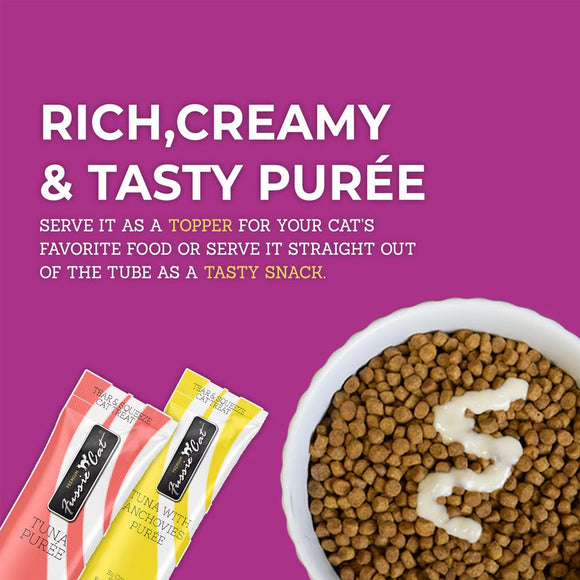 Fussie Cat 5 Flavors Variety Lickable Cat Treats 0.5-oz tube 50 count - Cat Treats 9