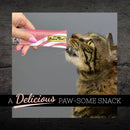 Fussie Cat Chicken with Beef Puree Lickable Cat Treats 0.5-oz x 4-tubes - Cat Treats 4
