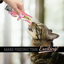 Fussie Cat Chicken with Beef Puree Lickable Cat Treats 0.5-oz x 4-tubes - Cat Treats 5