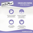 Fussie Cat Chicken with Pumpkin in Goat Milk Mousse Kitten Pouch, 1.5-oz case of 12 Cat Treats.
