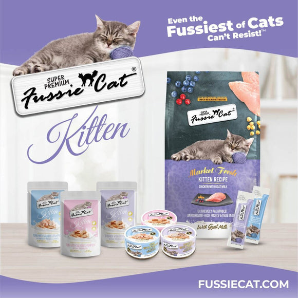 Fussie Cat Chicken with Pumpkin in Goat Milk Puree Lickable Kitten Recipe 0.5-oz tube 4-count - Cat Treats 7