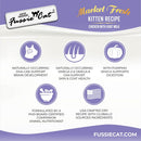 Fussie Cat Market Fresh Kitten Fresh Recipe Chicken with Goat Milk Dry Cat Food 3.5-lb - Cat Food 5