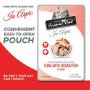 Fussie Cat Premium Tuna with Ocean Fish in Aspic Wet Cat Food