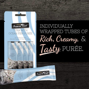 Fussie Cat Tuna with Ocean Fish Puree Lickable Cat Treats