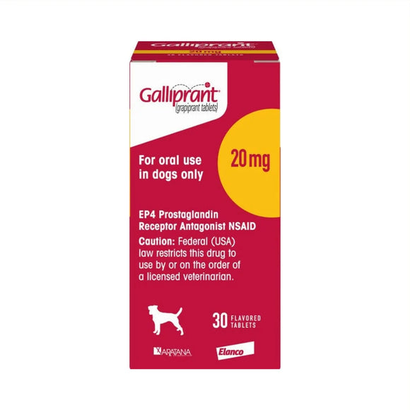 Galliprant (Grapiprant) Flavored Tablets for Dogs - Pet Medicine 9