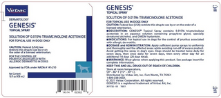 Genesis (0.015% triamcinolone acetonide) Topical Spray