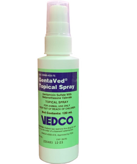 Gentaved Topical Spray 120 mL