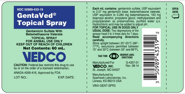 Gentaved Topical Spray
