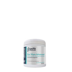 Gentev Alcohol Free Advanced Ear Wipes For Cats & Dogs 100 Count - Ear Wipes 1
