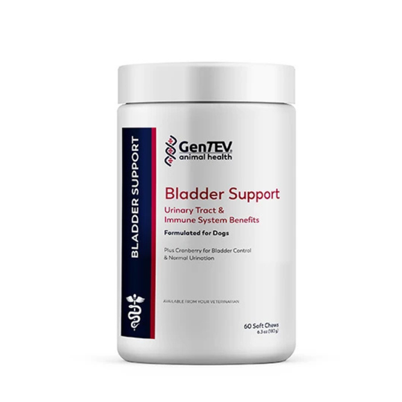 Gentev Bladder Support Soft Chews for Dogs 60 Count - Dog Vitamins & Supplements 1