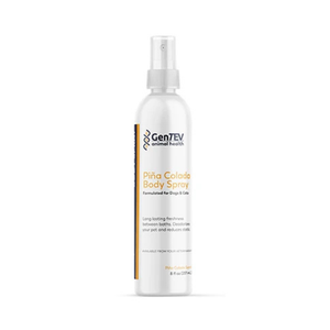 Gentev Body Spray for Cats & Dogs 8 oz - Pina Colada - Pet Fragrances & Deodorizing Sprays 2