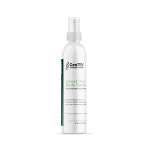 Gentev Body Spray for Cats & Dogs 8 oz - Sweet Pea Vanilla - Pet Fragrances & Deodorizing Sprays 1