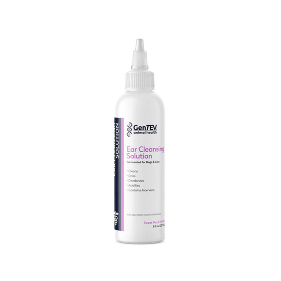 Gentev Ear Cleanser 8 oz - Sweet Pea Vanilla - Ear Cleanser & Dewaxing Solution 2