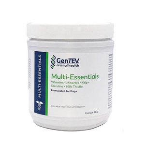 Gentev Multi-Essentials Powder for Dogs 8 oz - Dog Multi-Vitamins 1