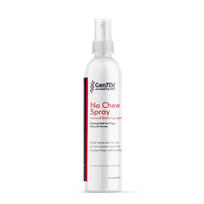 Gentev No Chew Spray for Dogs Cats & Horses 8 oz - Pet Grooming Supplies 1