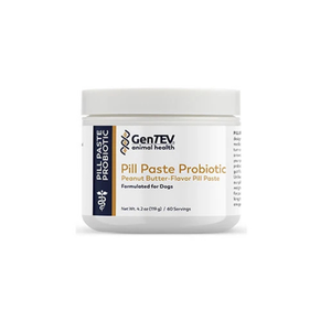 Gentev Pill Paste Pill Wrap for Dogs (4.2 oz) - Peanut Butter with Probiotics - Pet Pillers 1